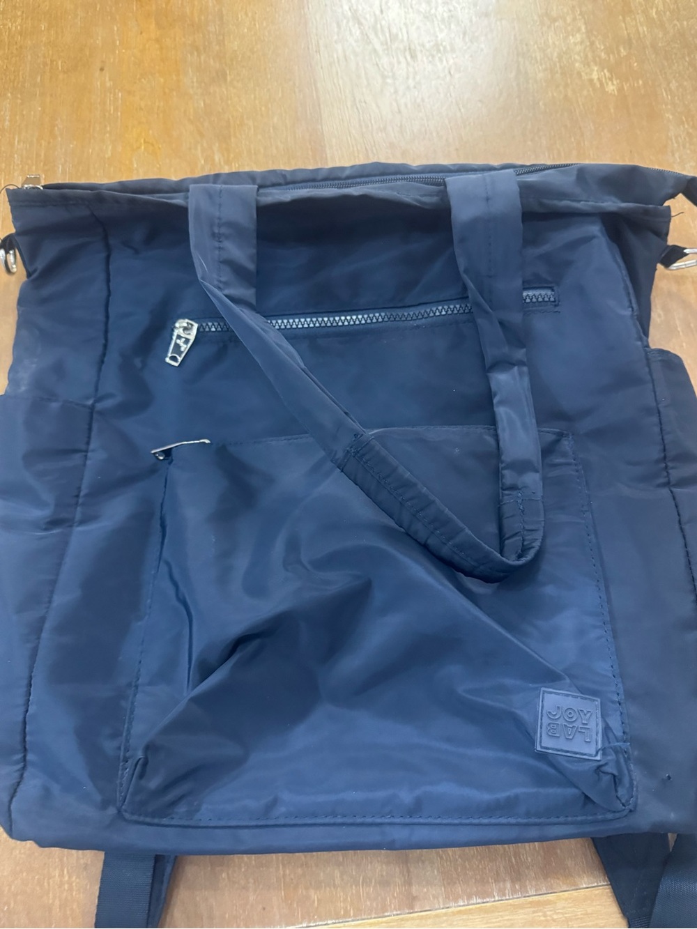 JoyLab Navy Blue Kids Tote Backpack